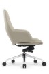 Кресло для персонала Riva Design Spell-M В1719 светло-серая кожа - 2