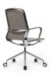 Кресло для персонала Riva Design Bond FK007-B11-P серая экокожа - 4