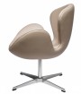 Дизайнерское кресло SWAN CHAIR латте - 2
